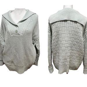 NWT Revolve STITCHES&STRIPES Marlow chunky oversized Pullover women's size small